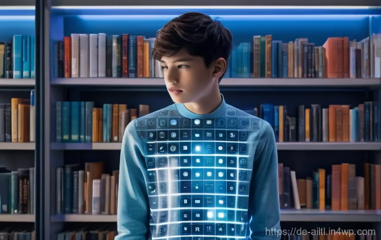 감정 인식 AI 시스템의 비용 구조 - **Prompt 1: The Ethical AI Dilemma**
A thoughtful teenager, around 16 years old, wearing a comfo...