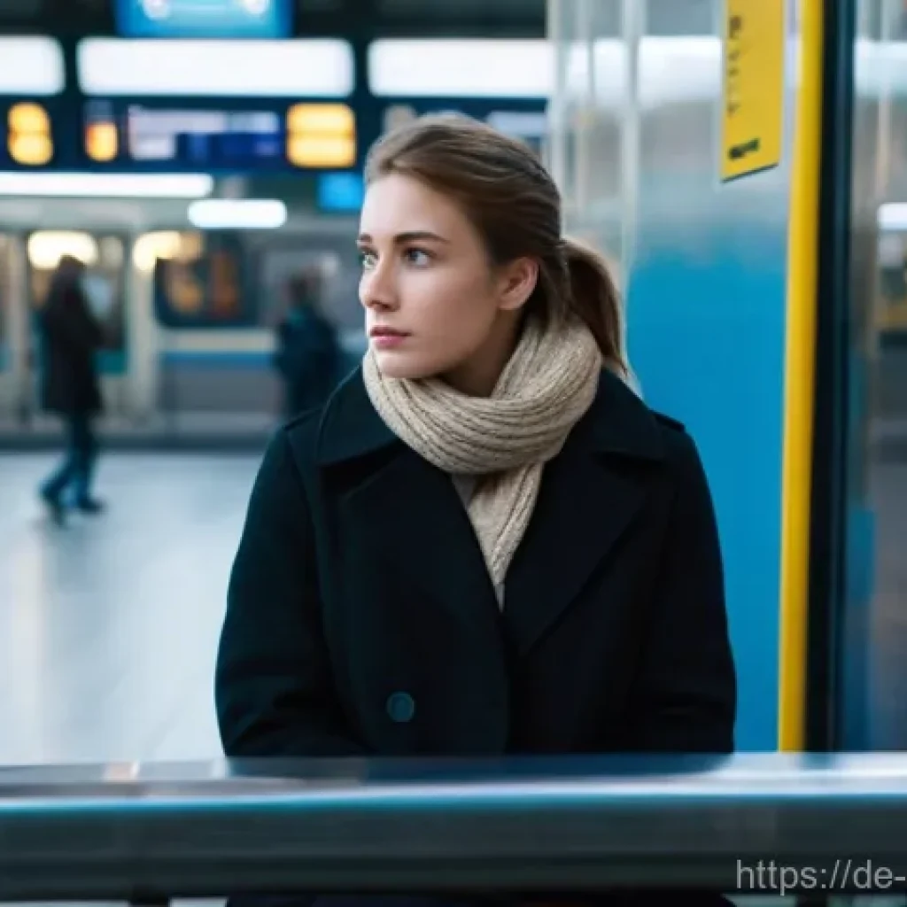 감정 인식 AI 시스템의 성능 비교 - A young woman, approximately 28 years old, with light brown hair pulled back, is seated on a bench i...